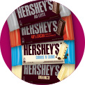 4 barras de chocolate hersheys